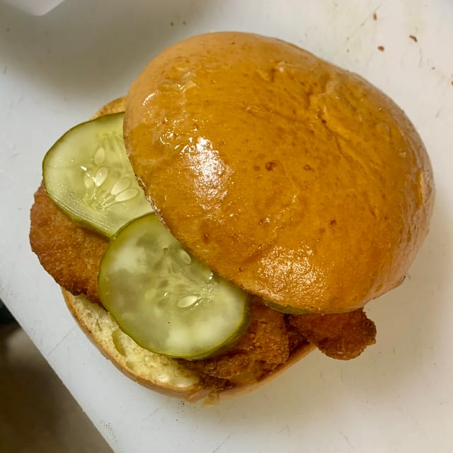 Spicy Chicken Sandwich.