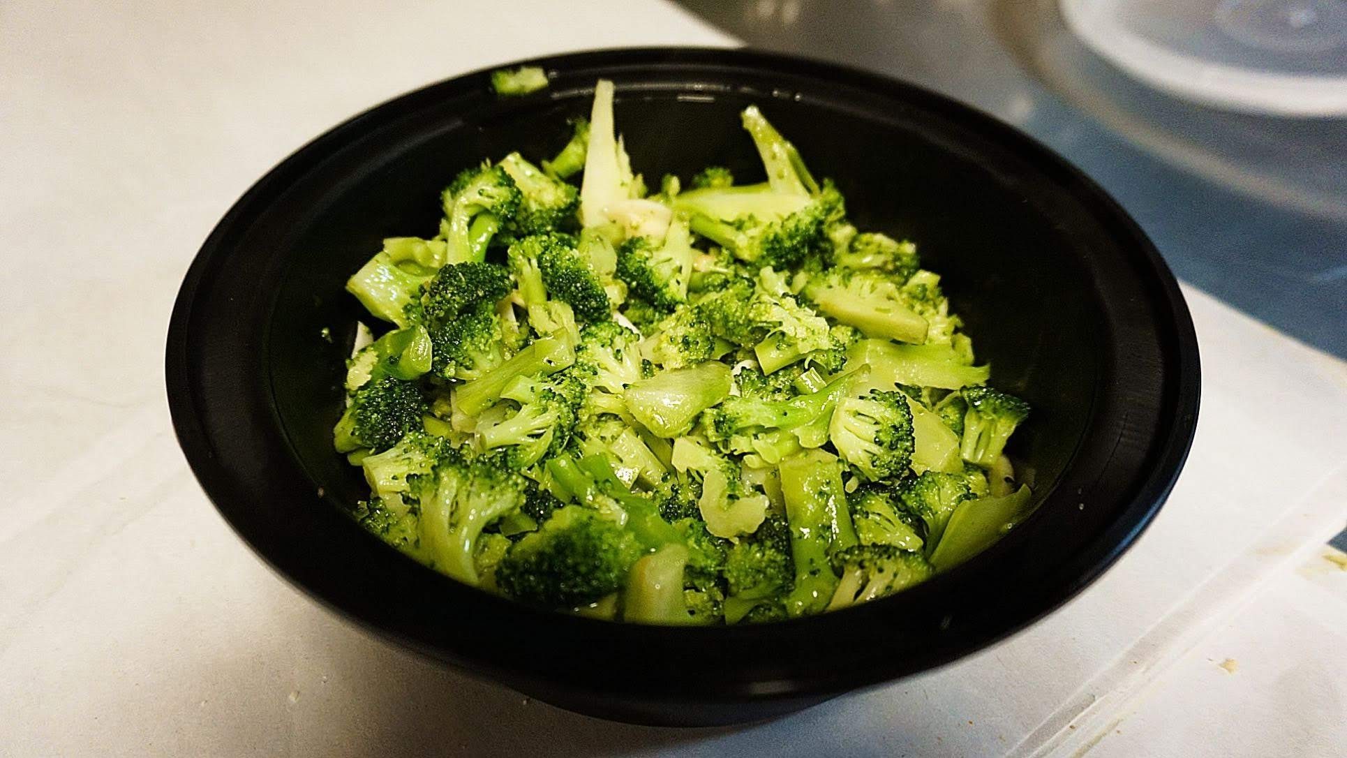 Sauteed Broccoli with Garlic & Oil.