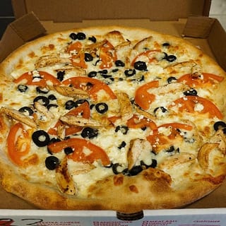 Mediterranean White Pizza (Medium 14'')