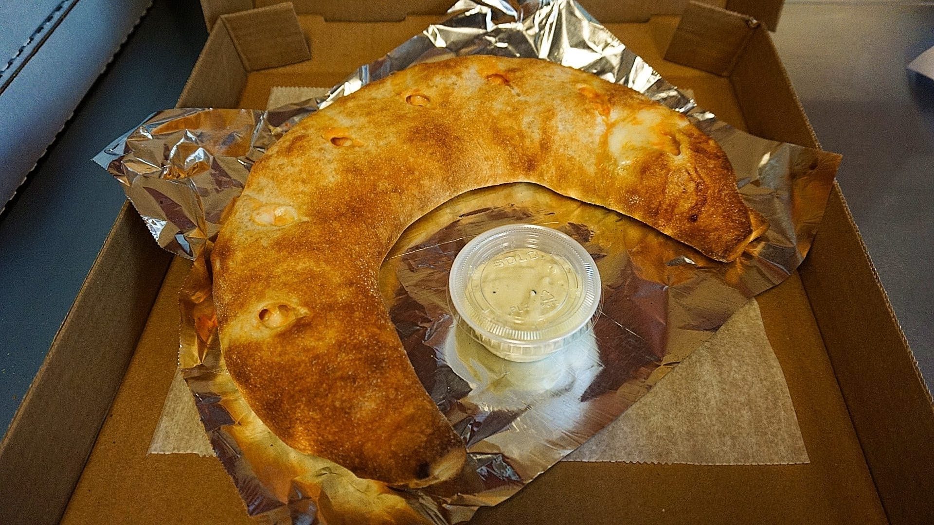 Buffalo Chicken Steak Stromboli (Large).