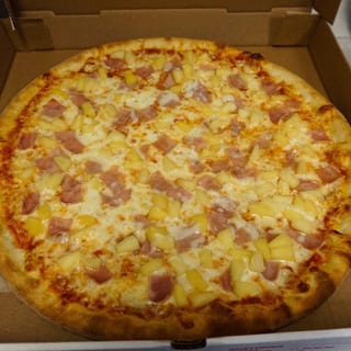 Hawaiian White Pizza (Medium 14'')