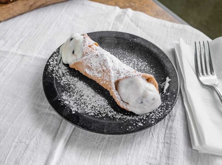 Cheese Cannoli.