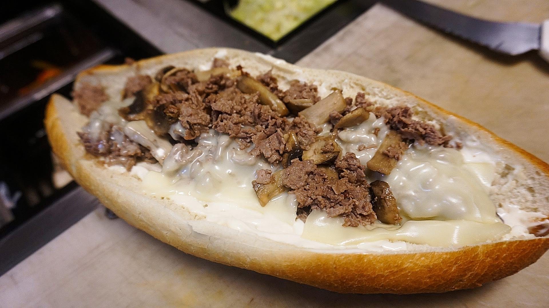 Cheesesteak Sandwich.