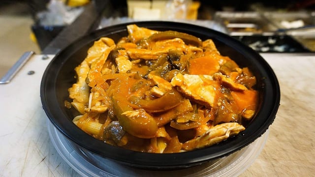 Chicken Cacciatore.