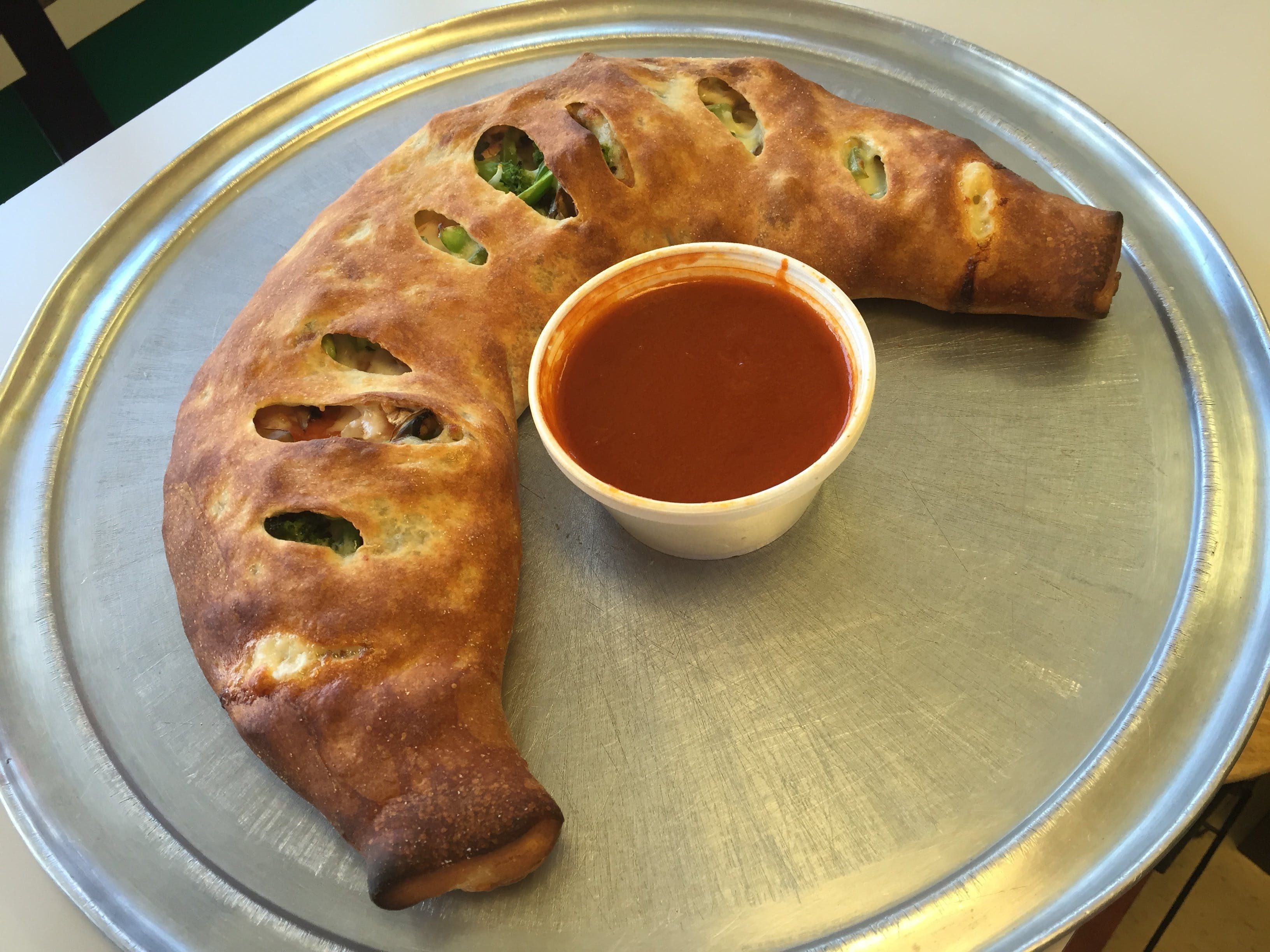 Vegetable Stromboli (Large).