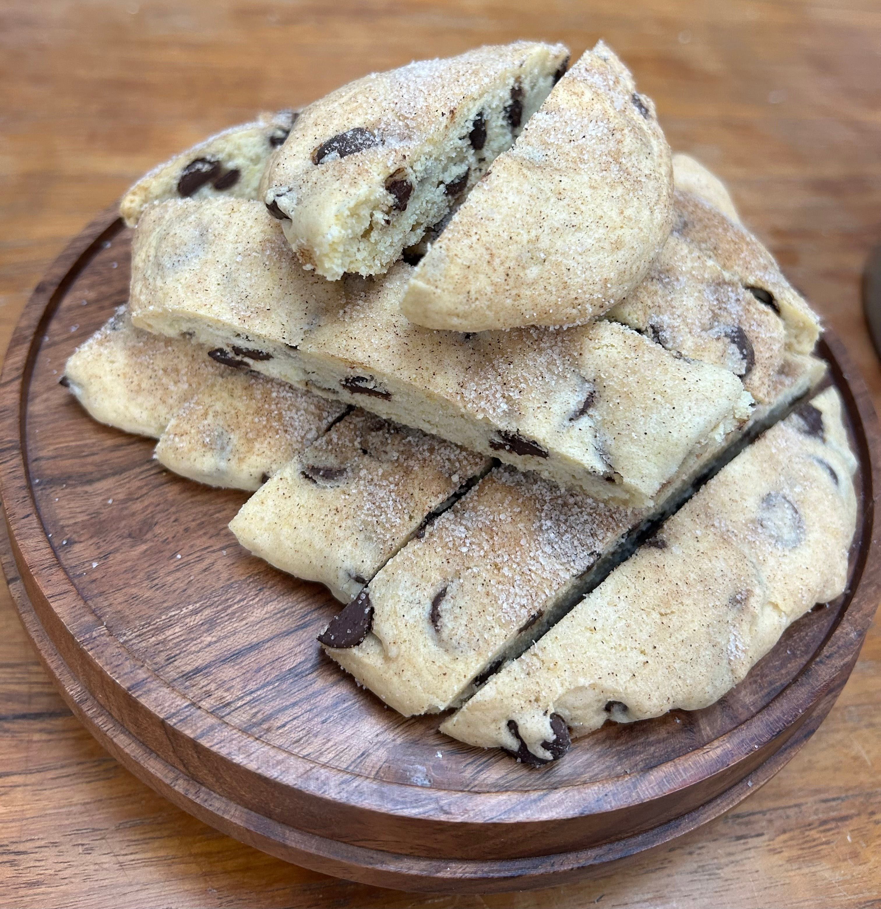 Chocolate Chip Biscotti.