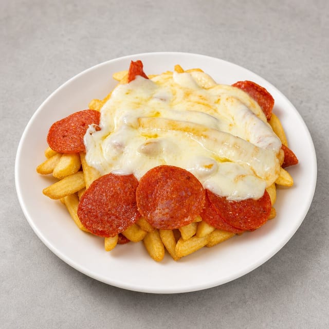 Pepperoni Cheese Fries.