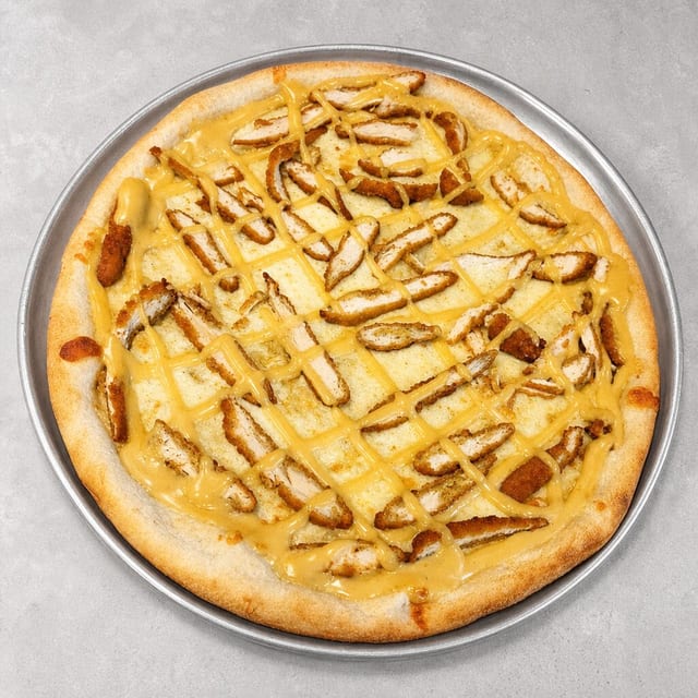 Chicken Tender White Pizza (Large 16'').
