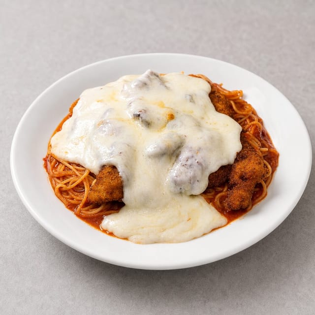 Chicken Parmigiana.