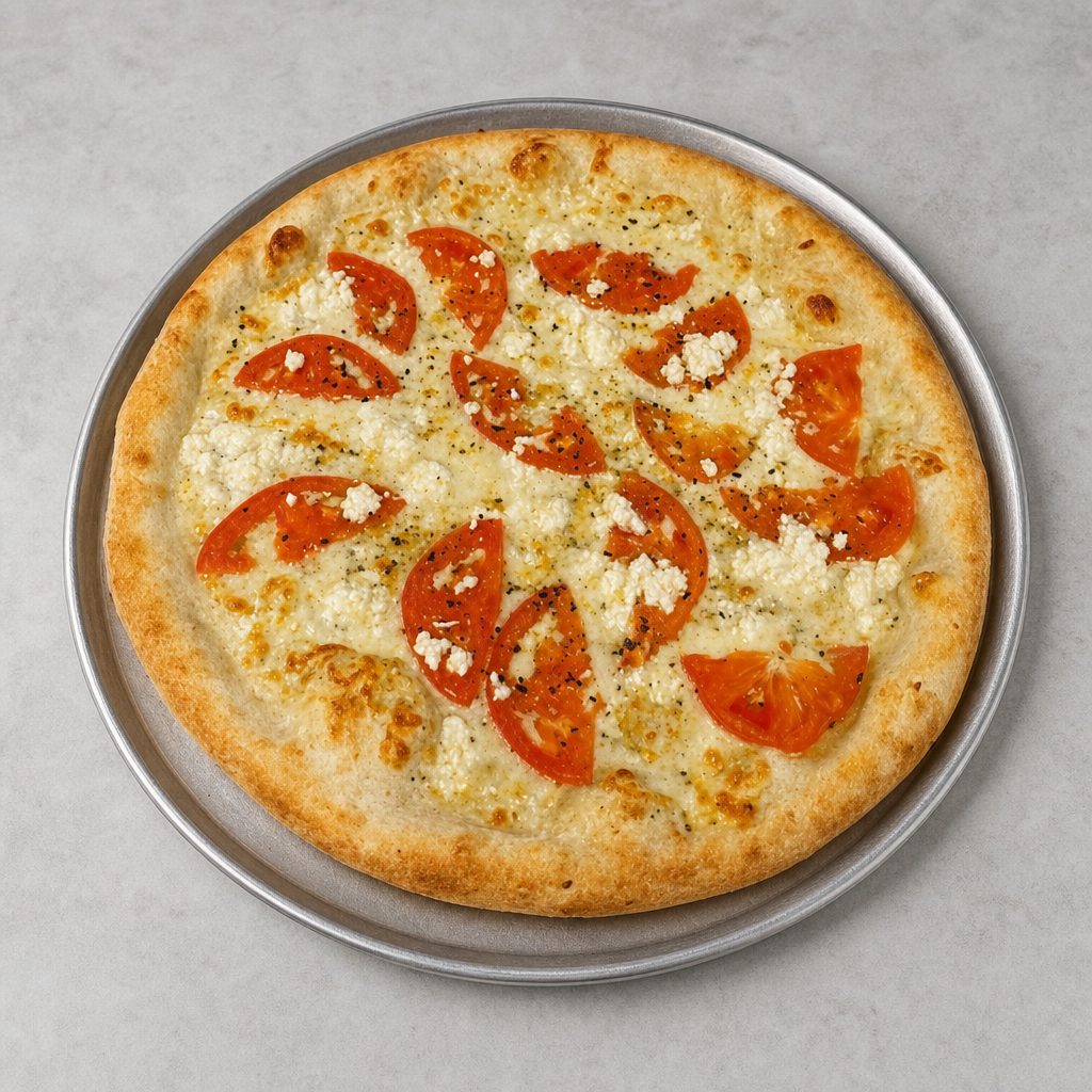 Greek White Pizza (Large 16'').