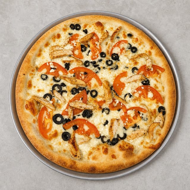Mediterranean White Pizza (Large 16'').