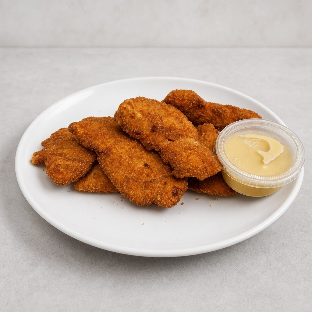 Kid's Chicken Tenders with Fries.