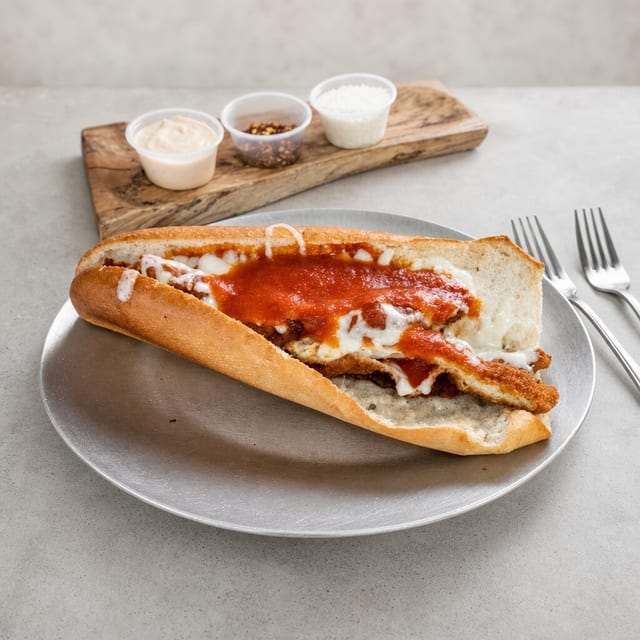 Chicken Parm Sandwich.