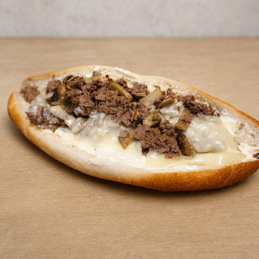 Cheesesteak Sandwich.