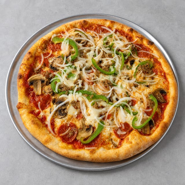 Enzo's Special The Works Pizza (Personal 12'').