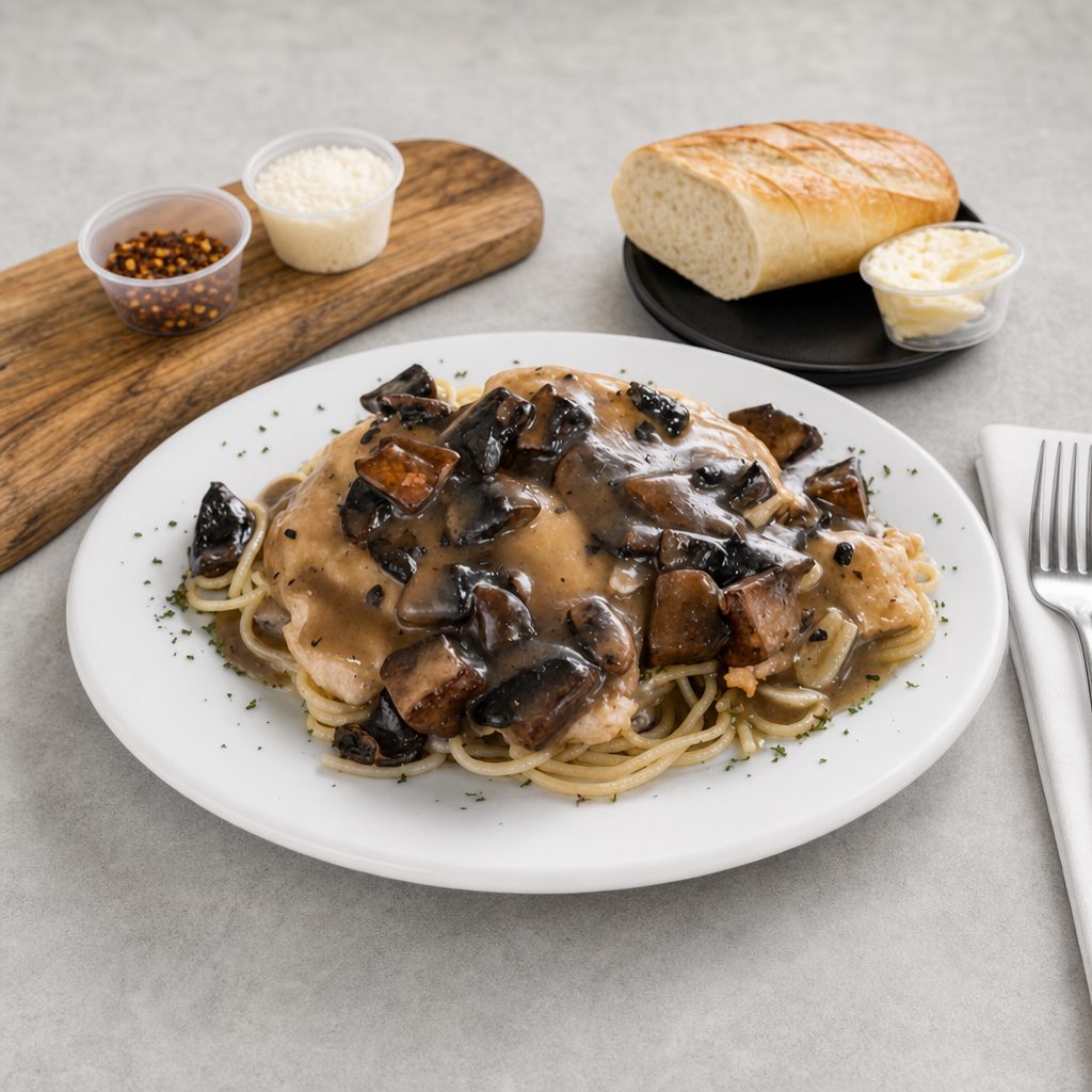 Chicken Marsala.