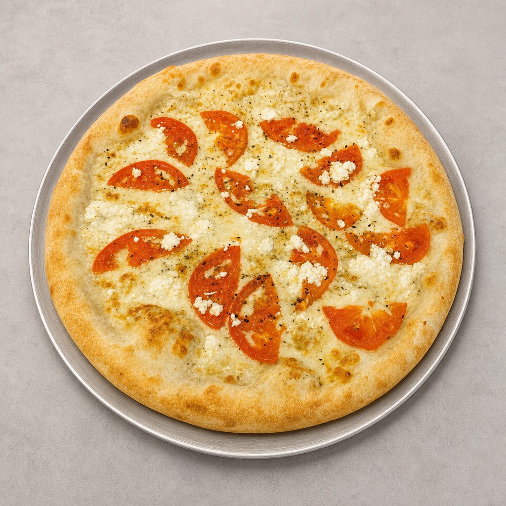 Greek White Pizza (Medium 14'').