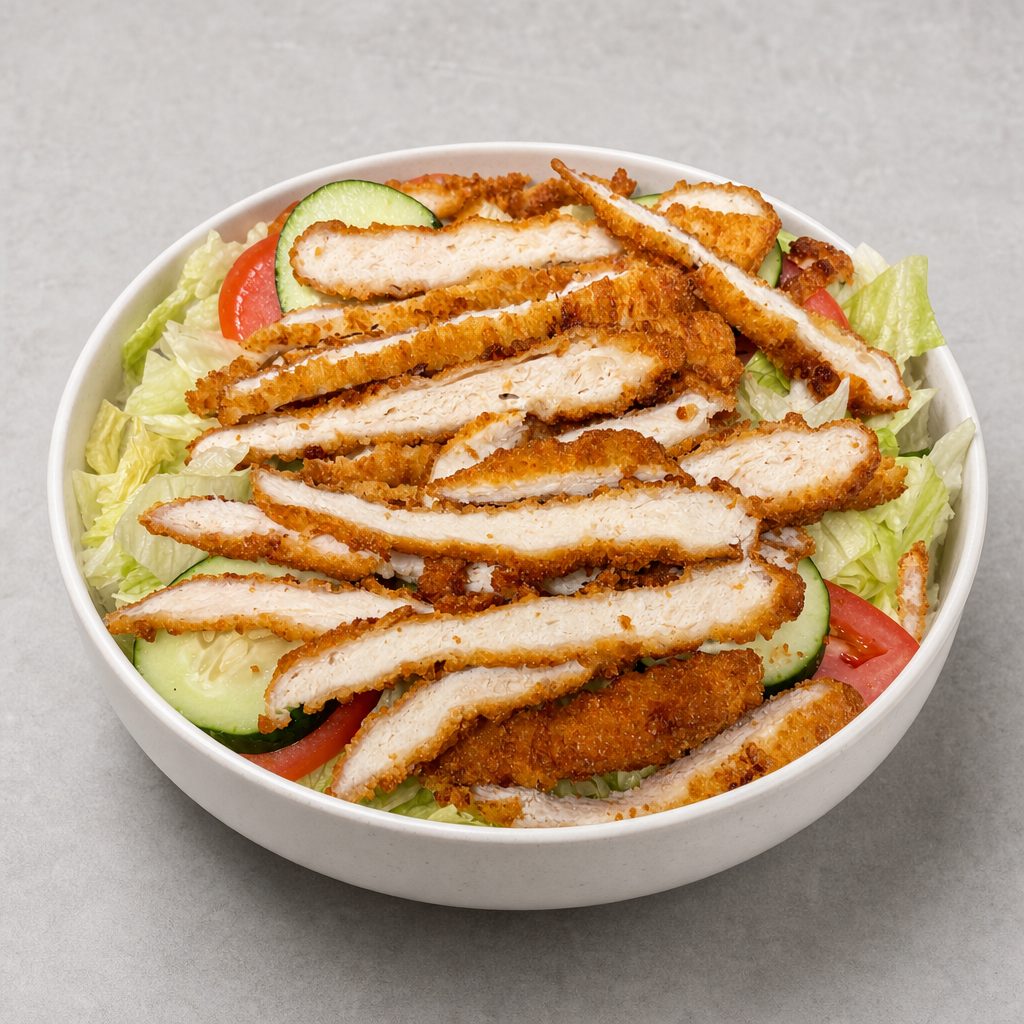 Chicken Tender Salad.