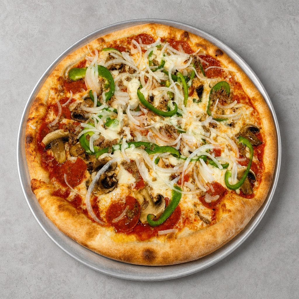 Enzo's Special The Work's Pizza (Large 16'').