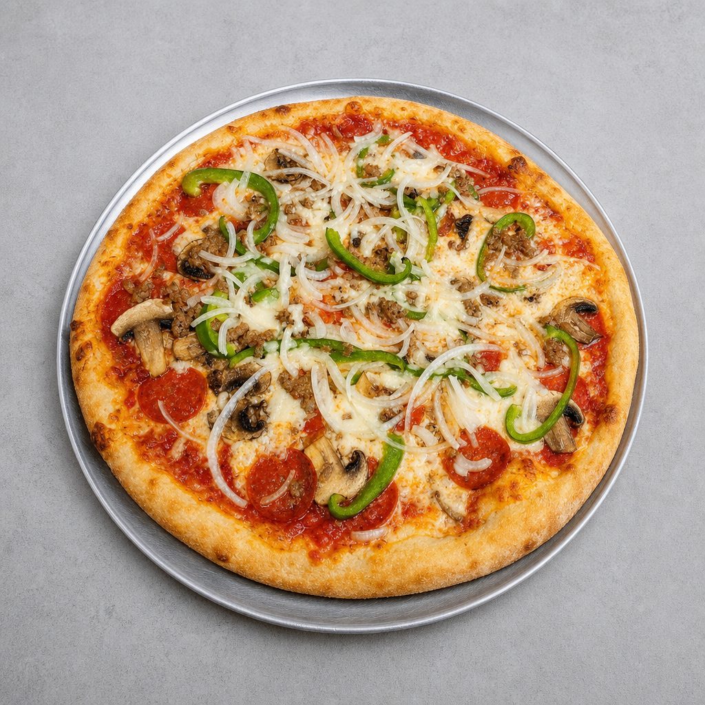 Enzo's Special The Work's Pizza (Medium 14'').