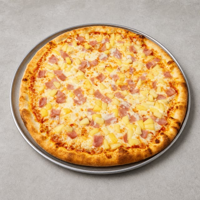 Hawaiian White Pizza (Medium 14'').