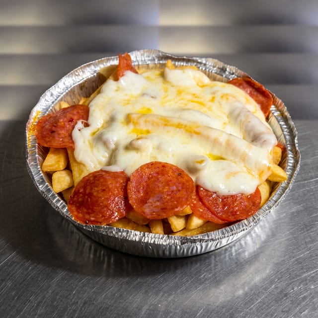Pepperoni Cheese Fries.