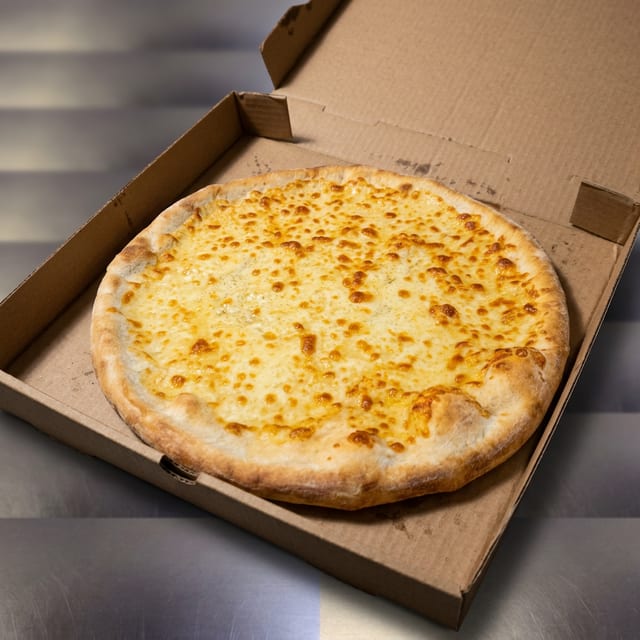 White Cheese Pizza (Medium 14'').