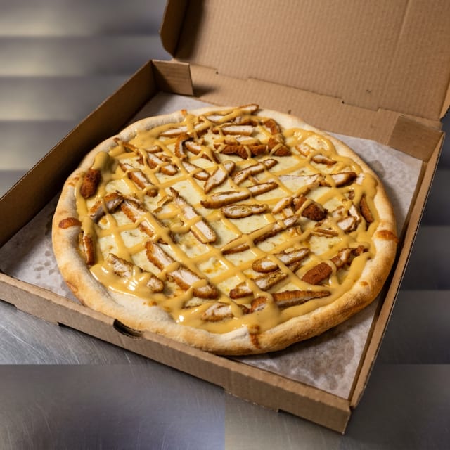 Chicken Tender White Pizza (Large 16'').