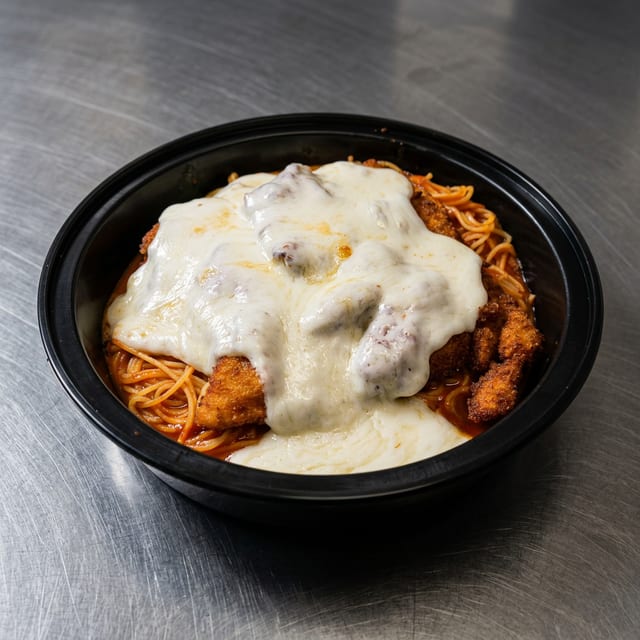 Chicken Parmigiana.