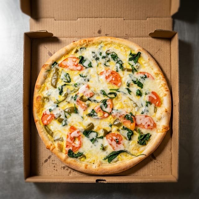 White Veggie Pizza (Large 16'').