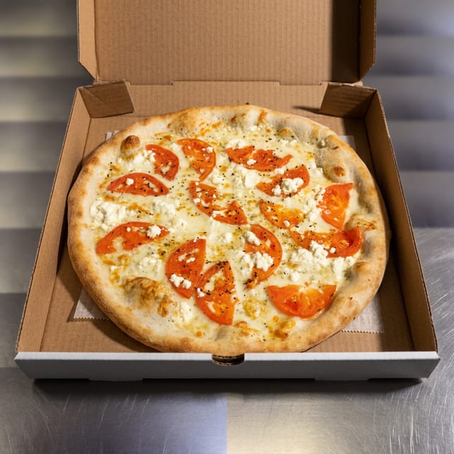 Greek White Pizza (Large 16'').