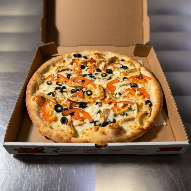 Mediterranean White Pizza (Large 16'').