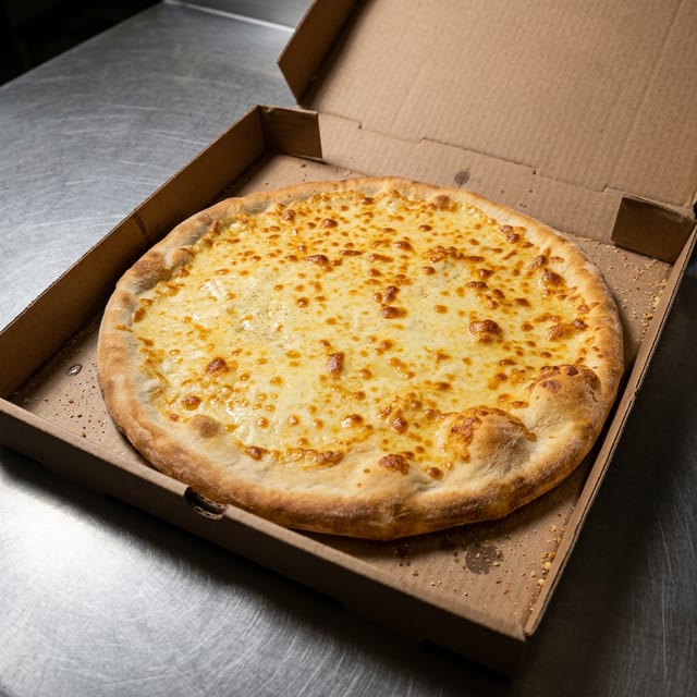 White Cheese Pizza (Large 16'').