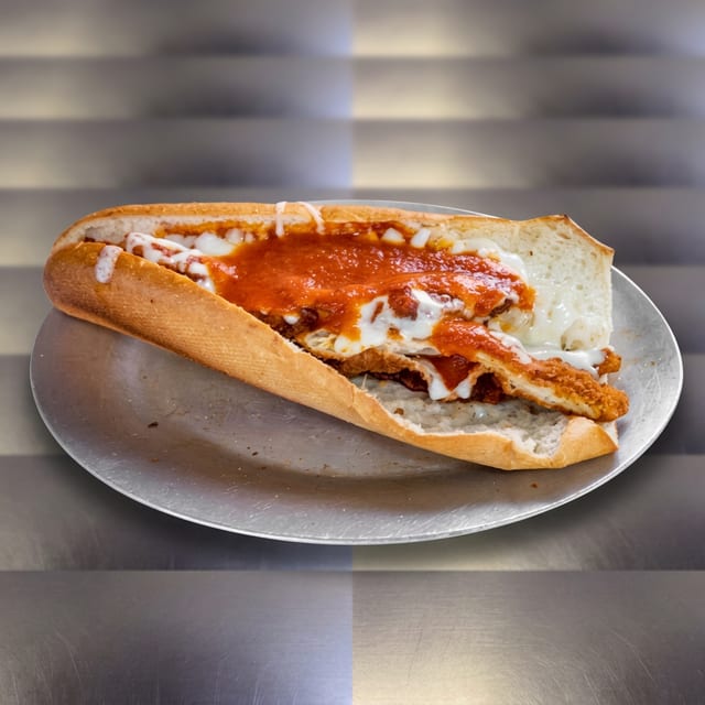 Chicken Parm Sandwich.