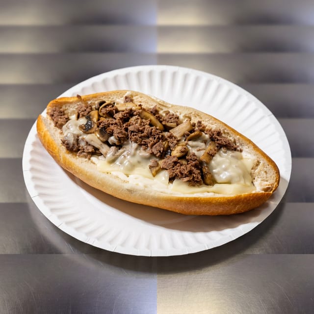 Cheesesteak Sandwich.