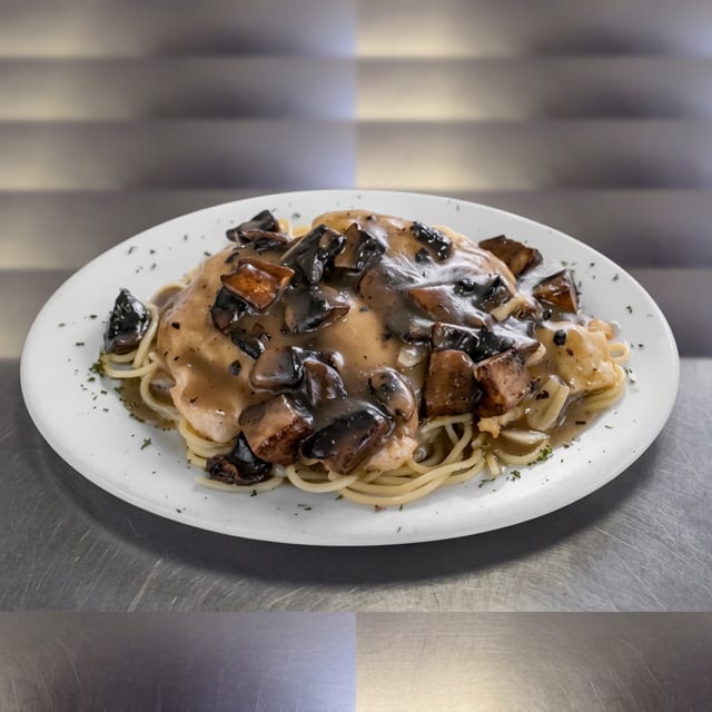 Chicken Marsala.