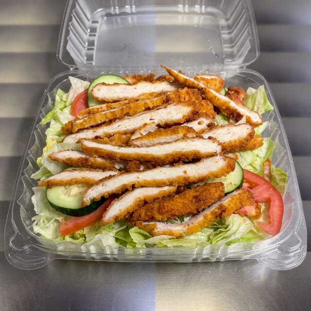 Chicken Tender Salad.