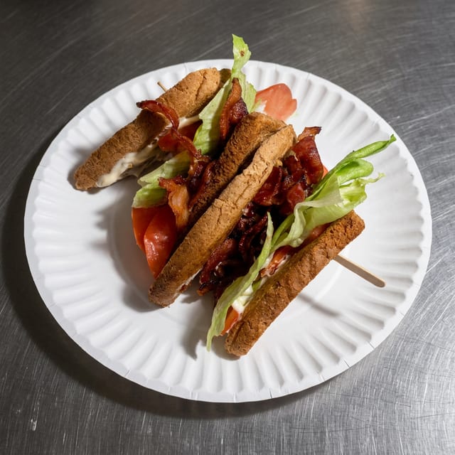 BLT Double Decker Sandwich.