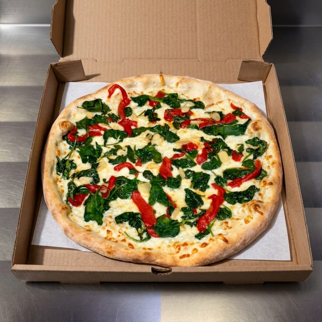 Tuscany White Pizza (Medium 14'').
