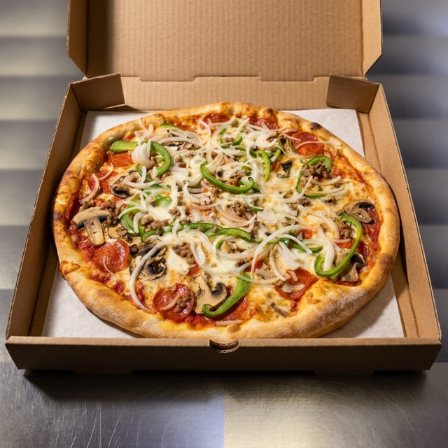 Enzo's Special The Works Pizza (Medium 14'').