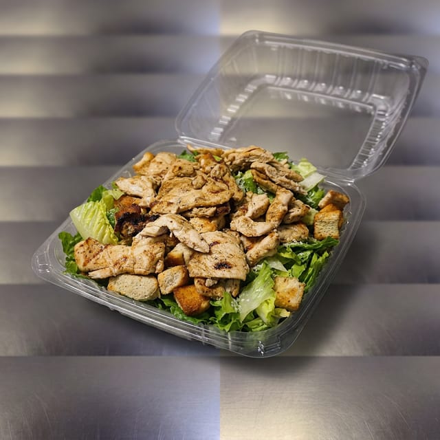 Grilled Chicken Caesar Salad.