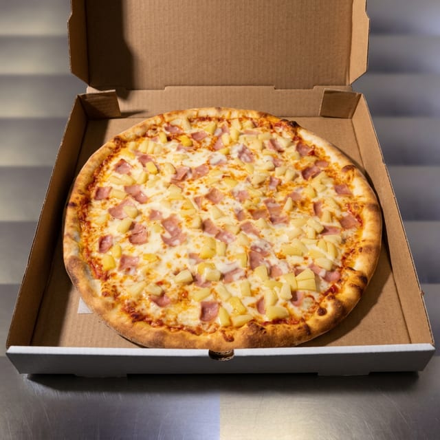 Hawaiian White Pizza (Large 16'').